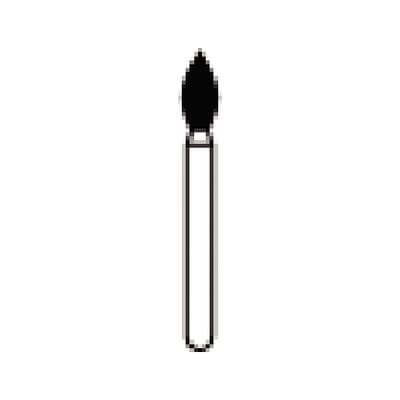 Zir-Cut™ Diamond Bur, HP, Football, #Z368-023, 2.3 mm x 5.0 mm, Blue, 1/Pkg thumbnail 9