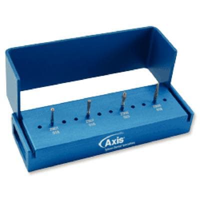 Kerr NTI Zir-Cut DDS Porcelain & Zirconia Adjusting Set, 4-Piece Diamond Bur Kit, LS-7556 thumbnail 8