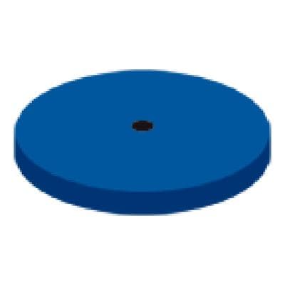 Kerr AXIS NTI Blue Silicone Unmounted Polisher, Large Disc, Medium Grit, 22 mm, 100/Pack, P0401G thumbnail 4