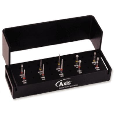 Kerr LS-7521 FAHL Anterior & Posterior Composite Finishing Set, NTI Diamonds & Carbides, 6-Piece Kit thumbnail 9