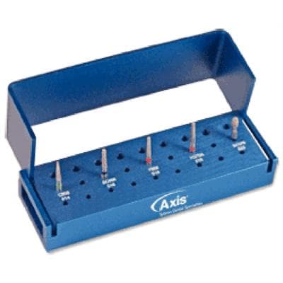 Kerr AXIS Logic Set – Chamfer Prep, LS-7513, 5-Bur Restorative Set (Super Coarse, Coarse & Fine Diamond + Carbide) thumbnail 7