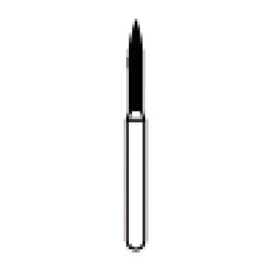 NTI Gold Pack FG Diamond Bur, Flame, Fine Grit, #862-012, 1.2 mm Diameter, 8.0 mm Length, 50/Pk, F862-012G thumbnail 7