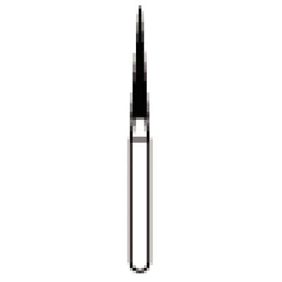 NTI Gold Pack FG Diamond Bur, Needle, Fine, #859-014, 1.4 mm x 10.0 mm, 50/Pkg, F859-014G thumbnail 8