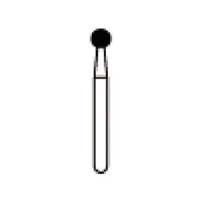 NTI FG Diamond Bur, Coarse Grit, Round, 2.3 mm, Friction Grip, Gold Pack of 50, C801-023G thumbnail 6
