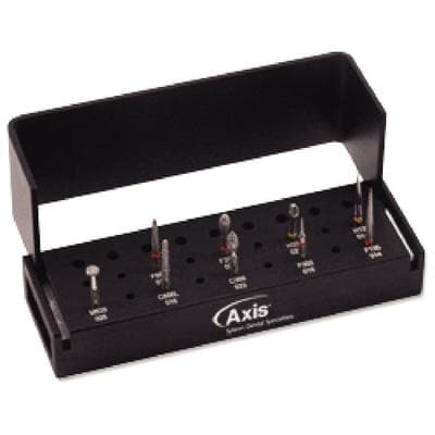 Kerr AXIS Veneer Prep Logic Set, LS-7525, 9-Piece Trimming & Finishing Bur Kit thumbnail 9