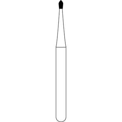 NTI 2-Piece Operative Carbide Bur, FG, Cylinder #56, 0.9 mm Diameter, 4.2 mm Length, 5/Pkg, H56-FG thumbnail 7