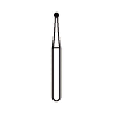 NTI 2-Piece Operative Carbide Burs, FG Friction Grip, Round #2, 1.0 mm, 100/Pkg, H2-FG100 thumbnail 6