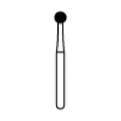 NTI 2-Piece Operative Carbide Burs, FG Friction Grip, Round #8, 2.3 mm Diameter, 100/Pkg, H8-FG100 thumbnail 5