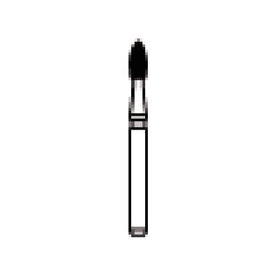 NTI Diamond Bur, FG, Fine, Round End Flame, #F274-016, 1.6 mm, Red, 5/Pk thumbnail 8