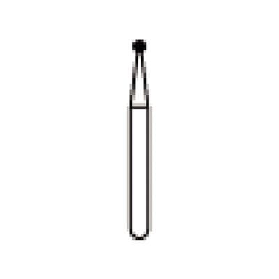 NTI Diamond Bur, FG, Round, #801, 1.0 mm, Medium Grit, Gray Ring, 5/Pk, M801-010 thumbnail 10