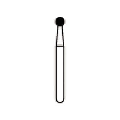 NTI Diamond Bur, FG, Round, #801-018 / C801-018, 1.8 mm, Coarse, Green, 5/Pk thumbnail 15