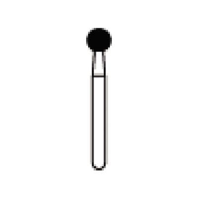 NTI Diamond Bur, FG, Round, #801-029, 2.9 mm, Coarse, Green, 5/Pk, C801-029 thumbnail 9