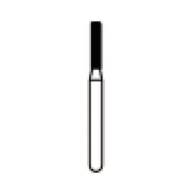 NTI FG Diamond Bur, Fine Grit, Modified Shoulder Cylinder, #836KR-012, 1.2 mm Diameter, 6.0 mm Length, 5/Pk thumbnail 8