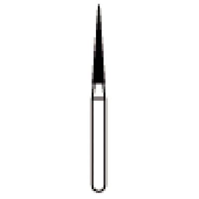 NTI Diamond Bur, Friction Grip (FG), Needle, #F859-014, 1.4 mm, Fine, Red, 5/Pk, F859-014 thumbnail 17