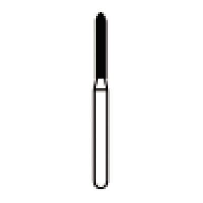 NTI Diamond Bur, FG, Cylinder Beveled End, #878-012, 1.2 mm, Coarse, Green, 5/Pk, C878-012 thumbnail 11