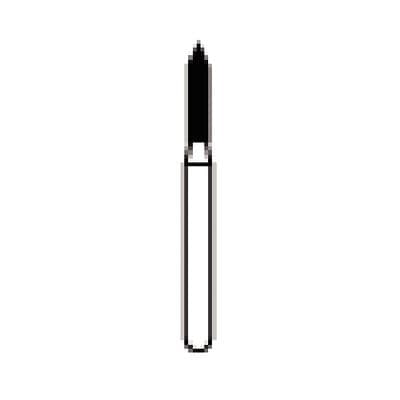 NTI Diamond Bur, FG, Cylinder Beveled End, #C884, 1.2 mm, Coarse, Green, 5/Pk, C884-012 thumbnail 8