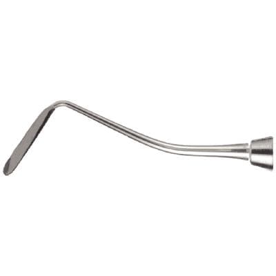 Nordent Gingival Cord Packer #N113, Double End, Plain (Smooth), 45 Degree Offset Blades, Medium Round Handle thumbnail 3
