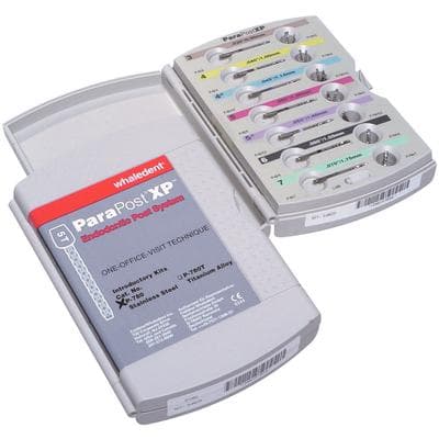 ParaPost XP Titanium Alloy Introductory Kit, One-Office-Visit Technique, 25 Posts + 7 Drills + Hand Driver, P-780T thumbnail 13