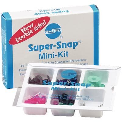 Super-Snap Buff Disk Mini Rainbow Technique Kit, CA Shank, Assorted, 32 Standard + 16 Mini Disks, 0505 thumbnail 14