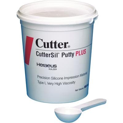 CutterSil Putty Plus Silicone Impression Material, 900 ml Tub, 65767038 thumbnail 13