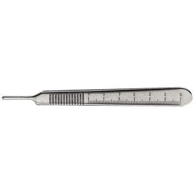 Hu-Friedy #3 Bard-Parker Style Scalpel Handle with Metric Ruler, Stainless Steel, 1 Each, 10-130-03 thumbnail 12