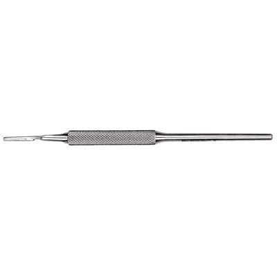 Hu-Friedy #5 Straight Round Scalpel Handle, Stainless Steel, 6 in, 1/Pk, 10-130-05 thumbnail 12