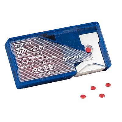 Sure-Stop Silicone Endo Stops with Dispenser, Red, 200/Pk, 1.5mm, 671675 thumbnail 19