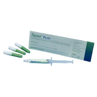Pulpdent Paste Calcium Hydroxide Pulp Capping Kit, 3 mL Syringe with 24 Sterile 18 Gauge Blunt Needles, PSYK thumbnail 17