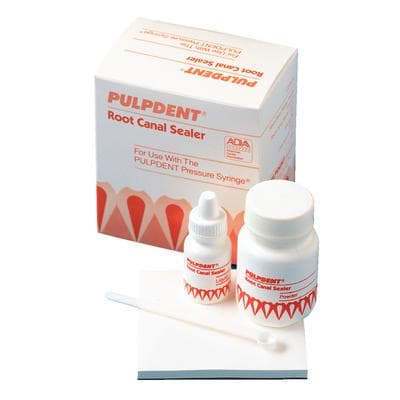 Pulpdent Root Canal Sealer Complete Kit, 15 g Powder, 7.5 mL Liquid, Mixing Pad & Scoop, RK thumbnail 25