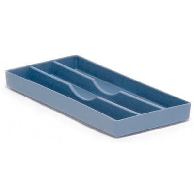 Zirc #18 Blue Plastic Cabinet Tray for Finishing Strips, 7-7/8" x 3-3/4" x 3/4", Autoclavable, 20Z204B thumbnail 7