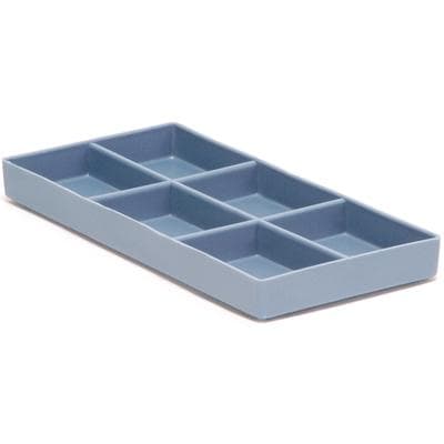 Zirc Plastic Cabinet Tray #20, Blue, 7-7/8" x 3-3/4" x 3/4", 20Z206B thumbnail 9