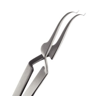 Hu-Friedy Ultra Slim Buccal Tube Bonder Tweezers, Non-Locking, Smooth Tip, 678-505 thumbnail 8