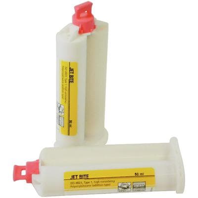 Coltene Jet Bite Bite Registration Vinylpolysiloxane, Regular Set, 50 mL Cartridges, Bulk Pack of 20, #C6410 thumbnail 8