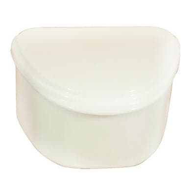 Plasdent Denture Box, White, Plastic with Hinged Lid, 4"W x 3"L x 2"H, 12/Box, 200BTH-1 thumbnail 13