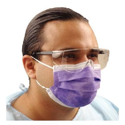 Isofluid Earloop Face Masks, ASTM Level 1, Lavender, Latex-Free, 50/Box, GCILV thumbnail 23