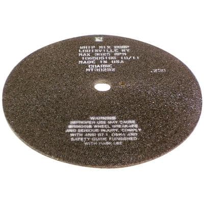 Whip Mix #30292 Model Trimmer Wheel, 12" Coarse Abrasive, with Gasket, 1/Pk thumbnail 7