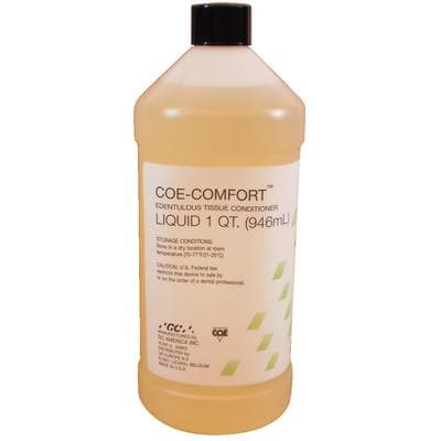 GC America COE-COMFORT Self-Curing Edentulous Tissue Conditioner Liquid Refill, 1 Quart (32 oz), 341092 thumbnail 12