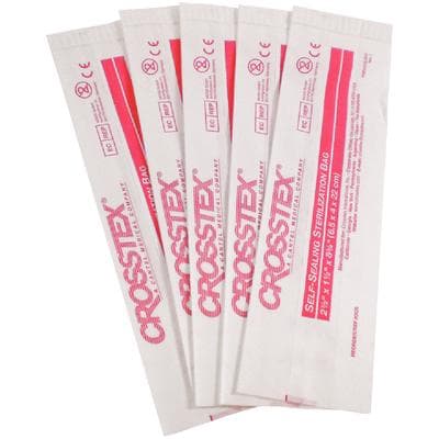Crosstex Self-Sealing Autoclave Paper Bags, 2.5" x 1.5" x 8.75", 1000/Box, OCS thumbnail 8
