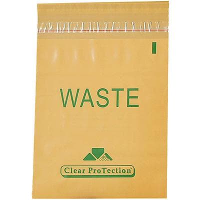 Plasdent Utility Stick-On Waste Bags, 9" x 10", Beige, 200/Pk, PS880 thumbnail 12