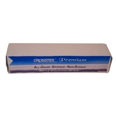 Crosstex All-Gauze Premium Non-Sterile Sponges, 2" x 2", 12-Ply, 8000/Case, ENC212 thumbnail 7