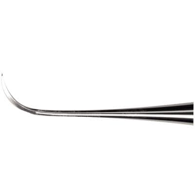 American Eagle Implant Instrument Nebraska 128/Langer 5, Double-End Titanium Scaler, 3/8" Green EagleLite Resin Handle, AEIIN128-L5X thumbnail 10