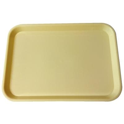 Plasdent Set-Up Plastic Flat Tray, Size B (Ritter), Yellow, 13-1/2" x 9-5/8" x 7/8", 1/Pk, 300BF-3 thumbnail 10