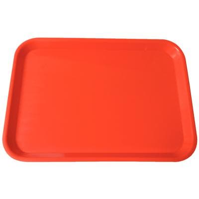 Plasdent Set-Up Tray, Flat Size B (Ritter), Flame, 13-3/8" x 9-5/8" x 7/8", 1/Pk, 300BF-5 thumbnail 7