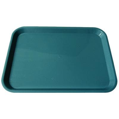 Plasdent Flat Set-Up Tray, Size B (Ritter), Aqua/Teal, Plastic, 13-3/8" x 9-5/8" x 7/8", 300BF-14 thumbnail 7