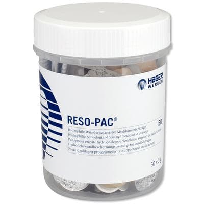 Hager Reso-Pac Uni-Dose Hydrophilic Periodontal Dressing, 2 g Cups, 50/Package, 155019 thumbnail 12