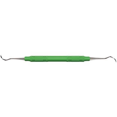 Titanium Implant Sickle Scaler, #204S, Posterior, Double-Ended, EagleLite Resin Handle, 3/8", Green, 1/Pk, AEII204SX thumbnail 15
