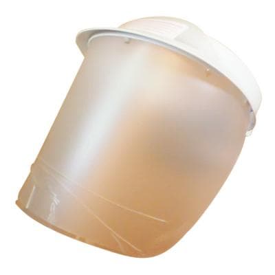 Op-D-Op Polysoft Visor Shield Kit, White, 348DK-WT thumbnail 4