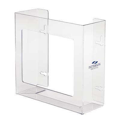 Patterson® Glove Dispenser, Clear Plastic, Double (2-Box), 10-1/2" W x 10" H x 3-3/4" D, Spring-Loaded, Wall Mountable/Countertop thumbnail 7