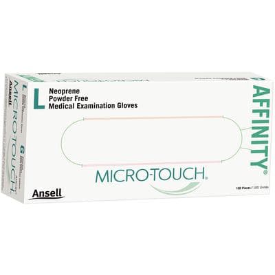Micro-Touch Affinity Neoprene Exam Gloves, Powder-Free, Latex-Free, Non-Sterile, Large, Green, 100/Box, 3773 thumbnail 18