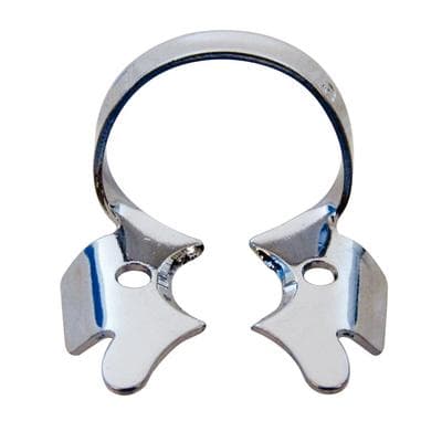 Hygenic Rubber Dam Clamp #3, Winged, Gloss Finish, Flat Jawed, Small Molar, 1/Pk, H05689 thumbnail 10